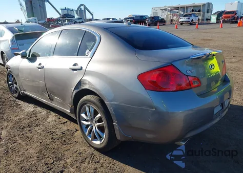 2009 Infiniti G37X z USA, uszkodzony, nr VIN JNKCV61F99M350428